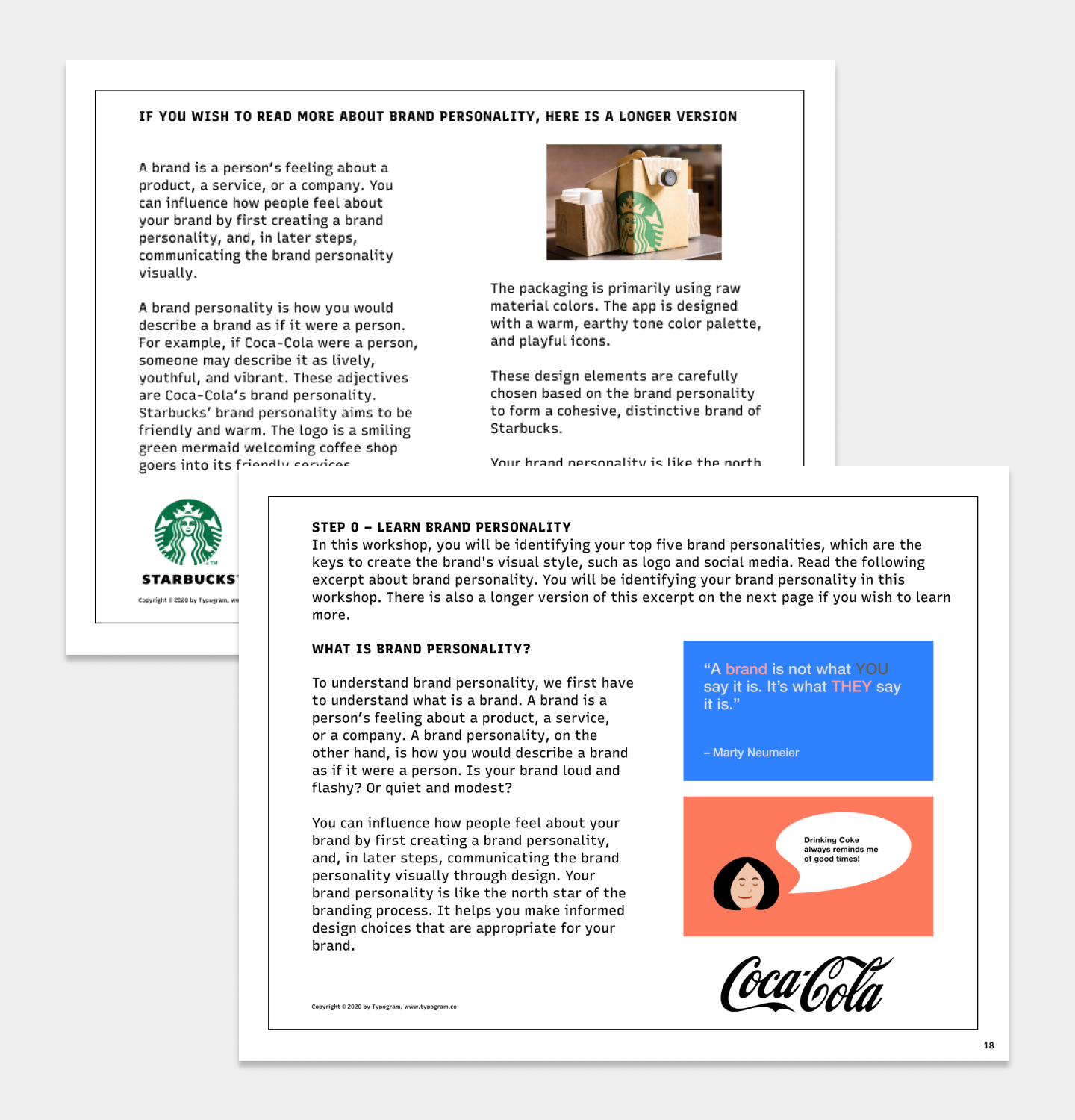 typogram brand personality workshop pdf